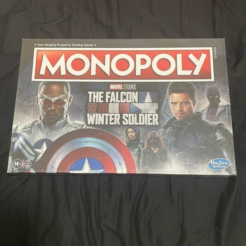 Monopoly Marvel Studios The Falcon and the Winter Soldier